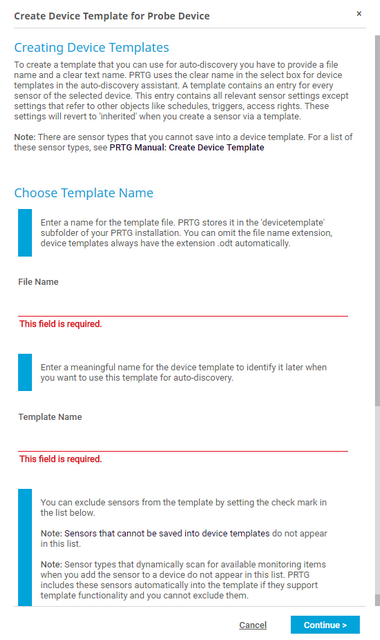 into templates